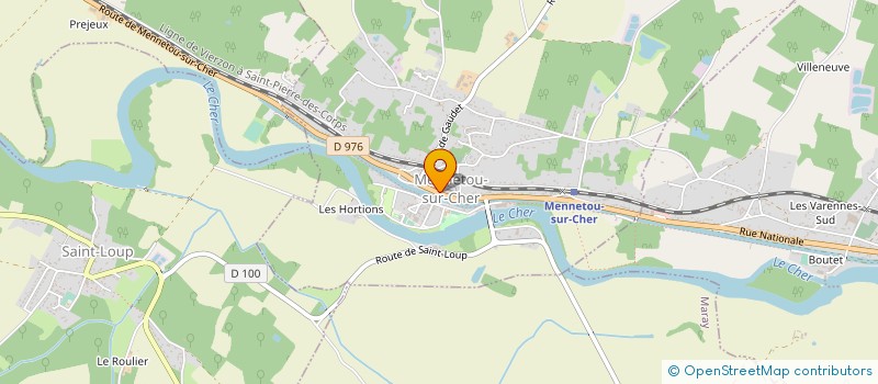 localisation de l'entreprise MONSIEUR PATRICK DOUVILLE  MENNETOU-SUR-CHER