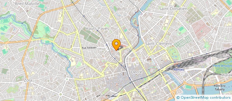 localisation de l'entreprise MONSIEUR PATRICK DU BOUEXIC DE PINIEUX à NANTES