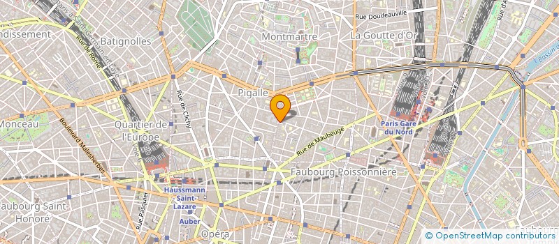 localisation de l'entreprise MONSIEUR PATRICK DU HOMMET  PARIS