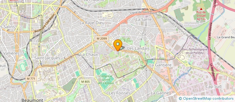 localisation de l'entreprise MONSIEUR PATRICK DUARTE  AUBIERE