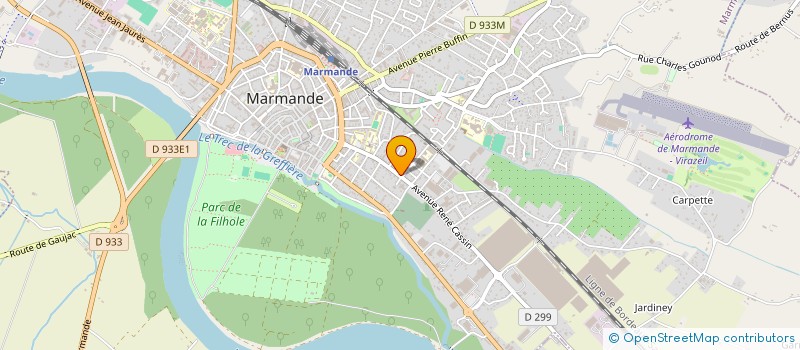 localisation de l'entreprise MONSIEUR PATRICK DUBERT  LAHITERE