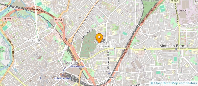 localisation de l'entreprise MONSIEUR PATRICK DUBOIS à LILLE