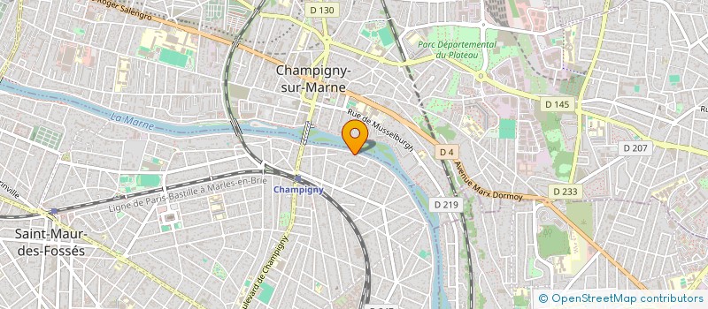 localisation de l'entreprise MONSIEUR PATRICK DUBOIS à SAINT-MAUR-DES-FOSSES