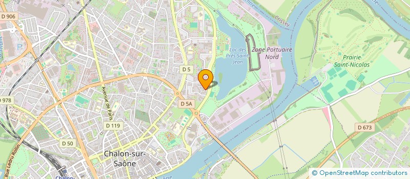 localisation de l'entreprise MONSIEUR PATRICK DUBOIS  CHALON-SUR-SAONE