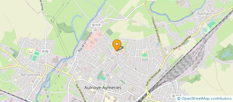 localisation de l'entreprise MONSIEUR PATRICK DUBREUIL  AULNOYE AYMERIES