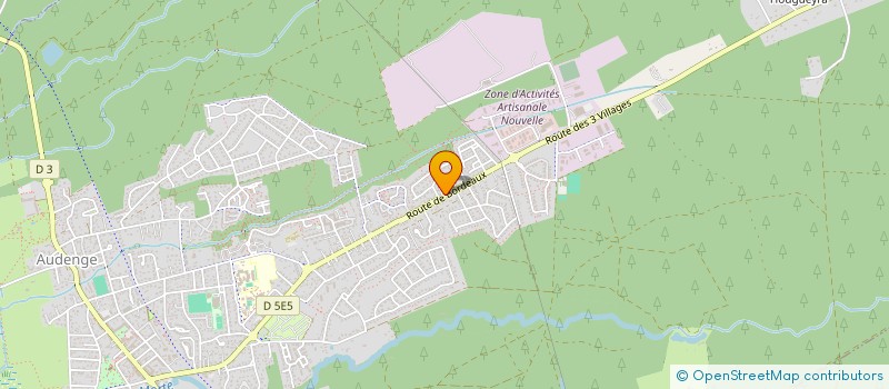 localisation de l'entreprise MONSIEUR PATRICK DUCOS  AUDENGE