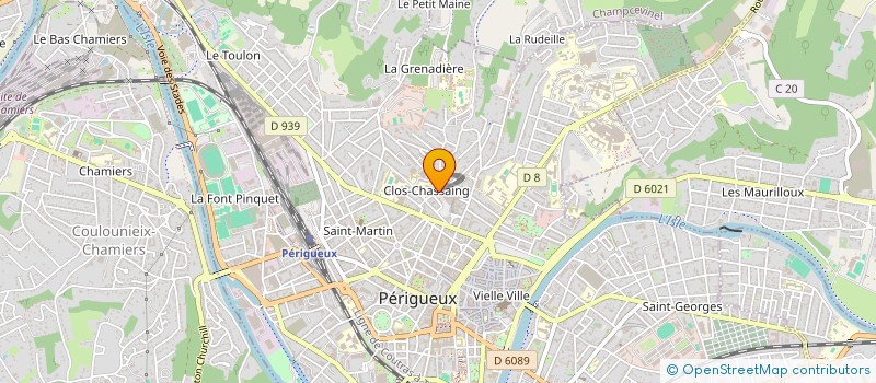 localisation de l'entreprise MONSIEUR PATRICK DUCOS  PERIGUEUX