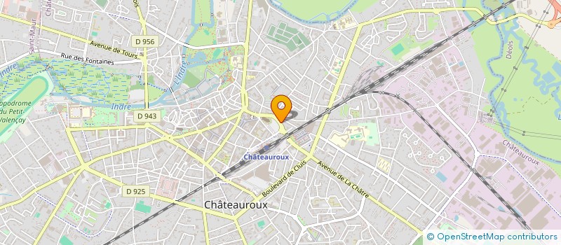 localisation de l'entreprise MONSIEUR PATRICK DUCOURTHIAL à CHATEAUROUX