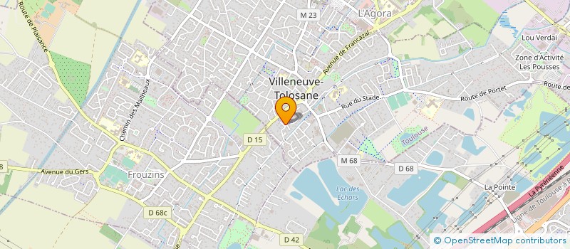 localisation de l'entreprise MONSIEUR PATRICK DUFAYET à VILLENEUVE-TOLOSANE