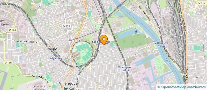 localisation de l'entreprise MONSIEUR PATRICK DUFOSSE  VILLENEUVE-LE-ROI