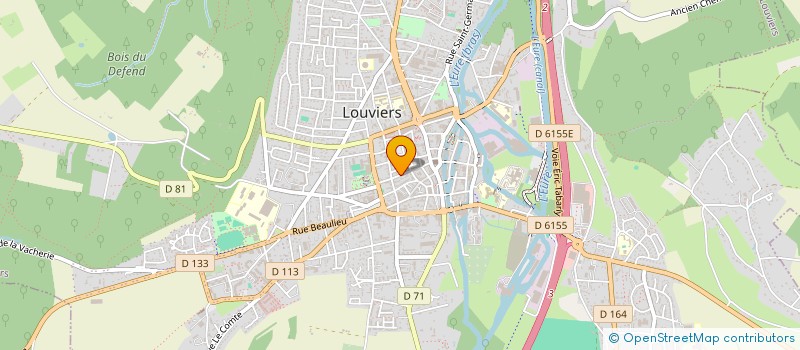 localisation de l'entreprise MONSIEUR PATRICK DUHAMEL à LOUVIERS