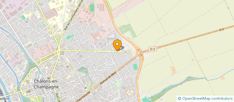 localisation de l'entreprise MONSIEUR PATRICK DUJARDIN  CHALONS-EN-CHAMPAGNE