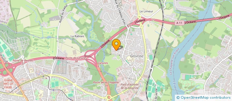 localisation de l'entreprise MONSIEUR PATRICK DULAURENT à LA CHAPELLE-SUR-ERDRE