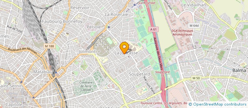 localisation de l'entreprise MONSIEUR PATRICK DUMAS à TOULOUSE