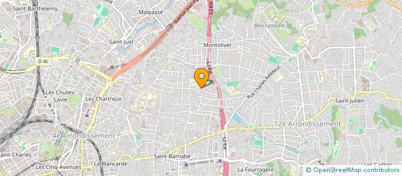 localisation de l'entreprise MONSIEUR PATRICK DUMAS  MARSEILLE