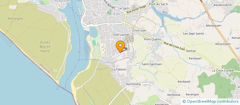 localisation de l'entreprise MONSIEUR PATRICK DUMAY  ETEL