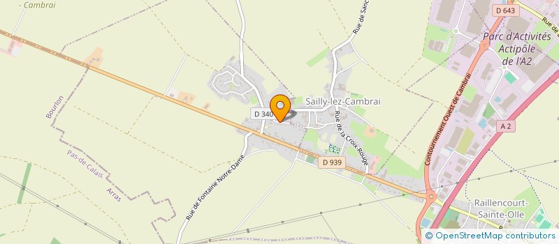 localisation de l'entreprise MONSIEUR PATRICK DUMON  SAILLY-LEZ-CAMBRAI