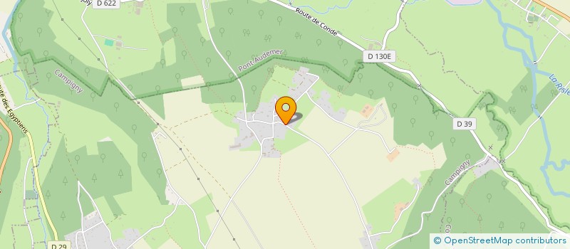 localisation de l'entreprise MONSIEUR PATRICK DUMONT  CAMPIGNY