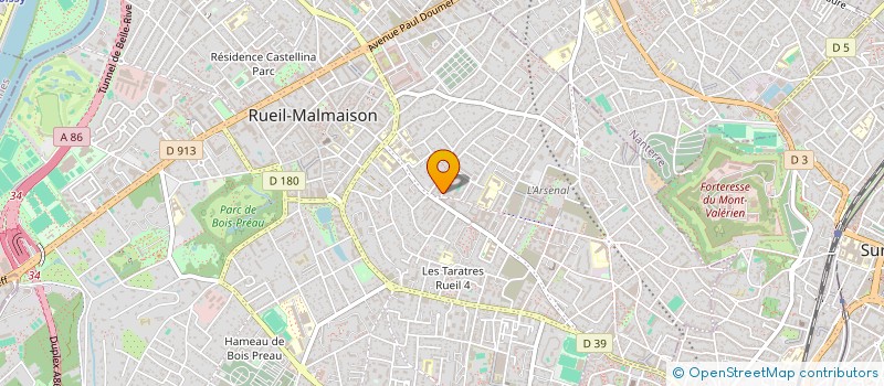 localisation de l'entreprise MONSIEUR PATRICK DUNAND à RUEIL-MALMAISON
