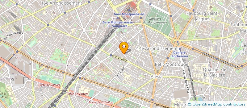 localisation de l'entreprise MONSIEUR PATRICK DUPONT à PARIS