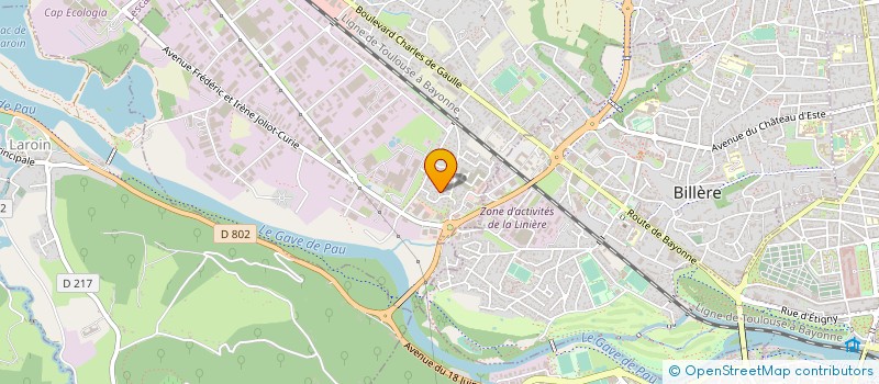 localisation de l'entreprise MONSIEUR PATRICK DUPONT  LONS