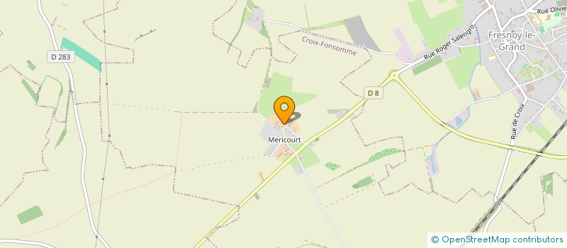 localisation de l'entreprise MONSIEUR PATRICK DUPUY  CROIX-FONSOMME