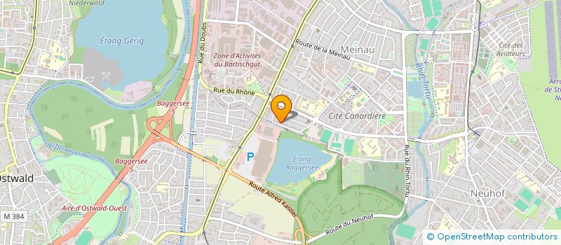 localisation de l'entreprise MONSIEUR PATRICK DUQUESNE à STRASBOURG