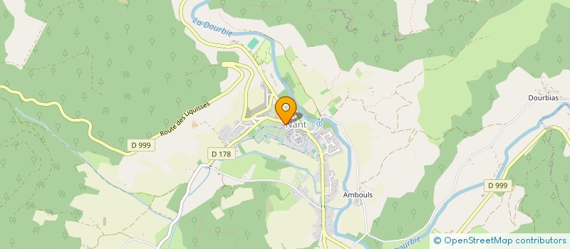 localisation de l'entreprise MONSIEUR PATRICK DURAND  NANT