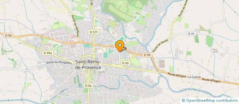 localisation de l'entreprise MONSIEUR PATRICK DURAND  SAINT-REMY-DE-PROVENCE