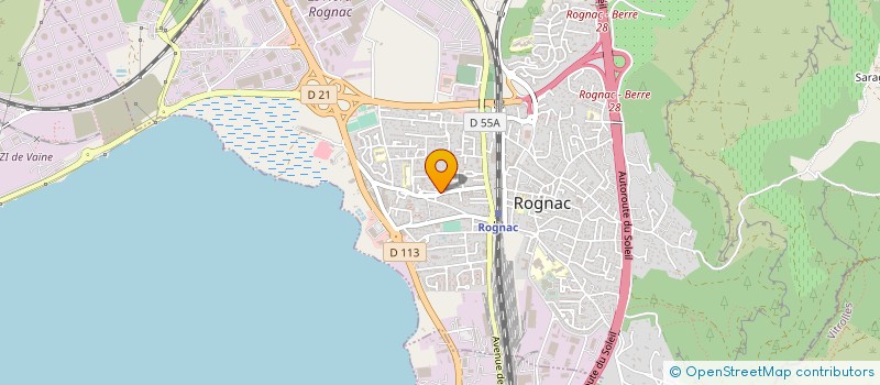 localisation de l'entreprise MONSIEUR PATRICK DUROUX à ROGNAC