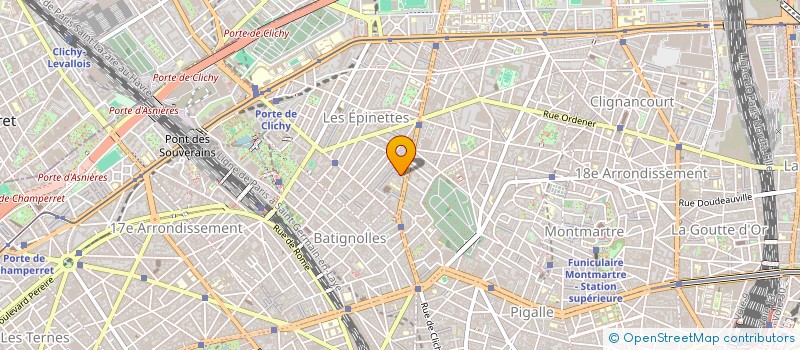 localisation de l'entreprise MONSIEUR PATRICK DUSSART  PARIS