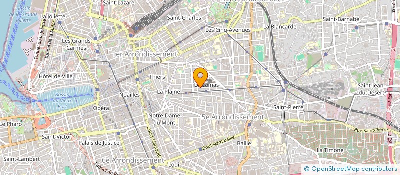 localisation de l'entreprise MONSIEUR PATRICK DUSSAUD à MARSEILLE