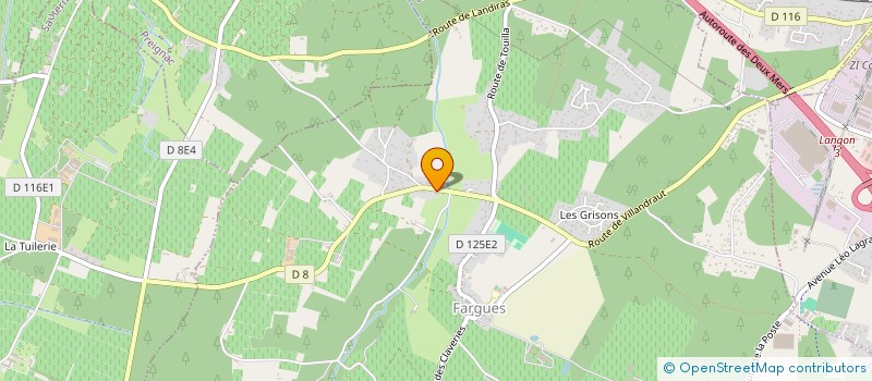 localisation de l'entreprise MONSIEUR PATRICK DUSSILLOLS  CAZATS