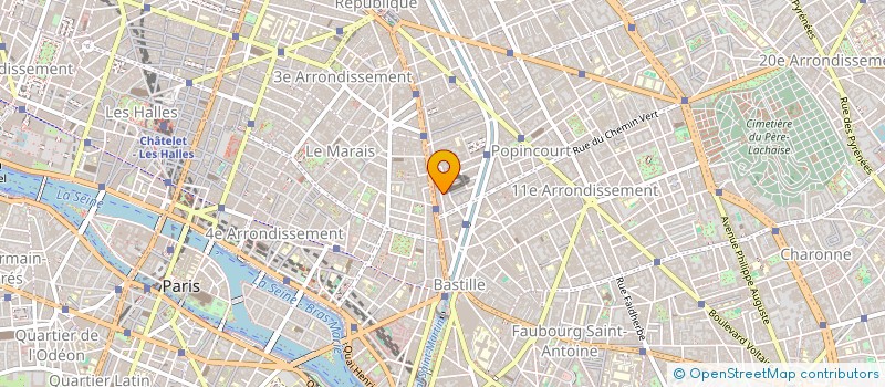 localisation de l'entreprise MONSIEUR PATRICK DUTERTRE  PARIS