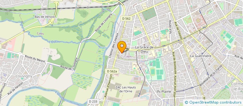 localisation de l'entreprise MONSIEUR PATRICK DUVAL à CAEN