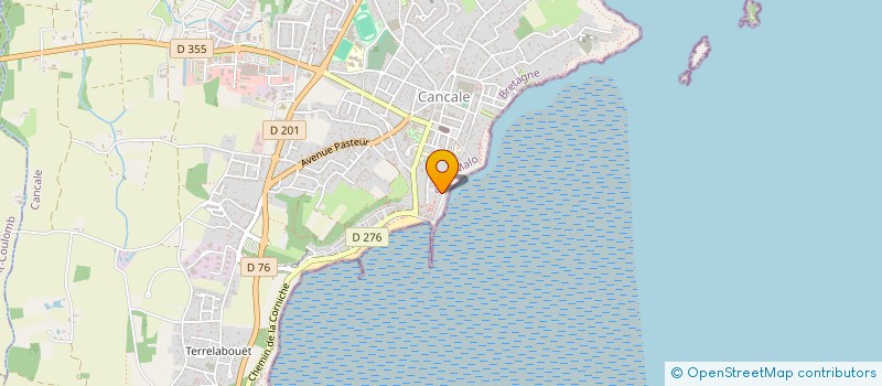 localisation de l'entreprise MONSIEUR PATRICK DUVRAC  CANCALE