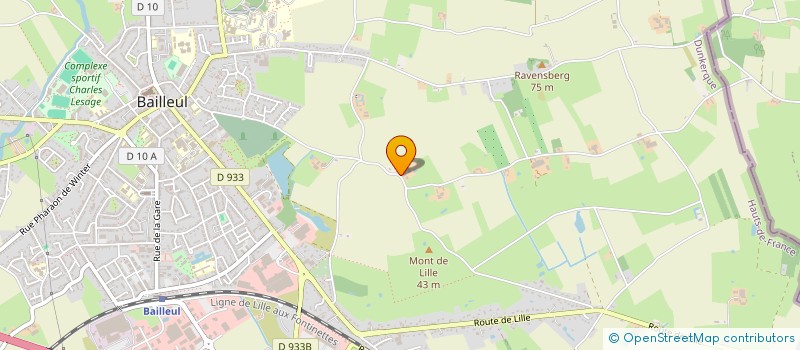 localisation de l'entreprise MONSIEUR PATRICK DUYCK à BAILLEUL
