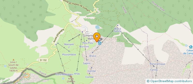 localisation de l'entreprise MONSIEUR PATRICK DUZERT  ARETTE