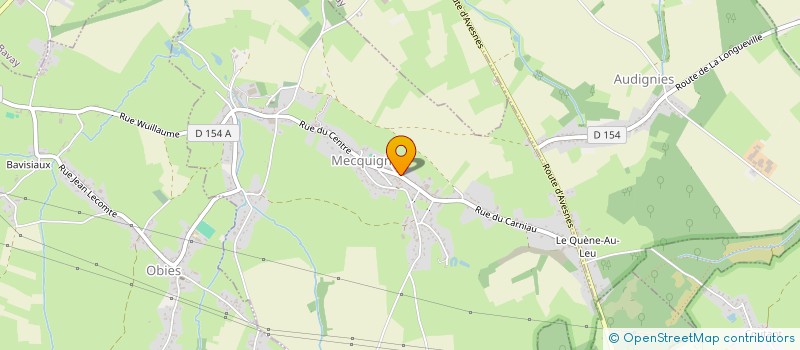 localisation de l'entreprise MONSIEUR PATRICK DYBEL  MECQUIGNIES