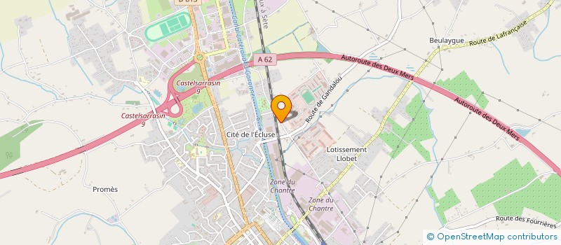 localisation de l'entreprise MONSIEUR PATRICK ECK  CASTELSARRASIN