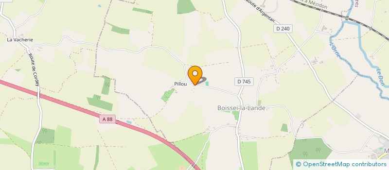 localisation de l'entreprise MONSIEUR PATRICK EDMOND à BOISSEI-LA-LANDE