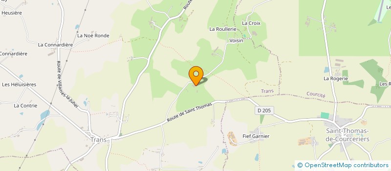 localisation de l'entreprise MONSIEUR PATRICK EDON  TRANS