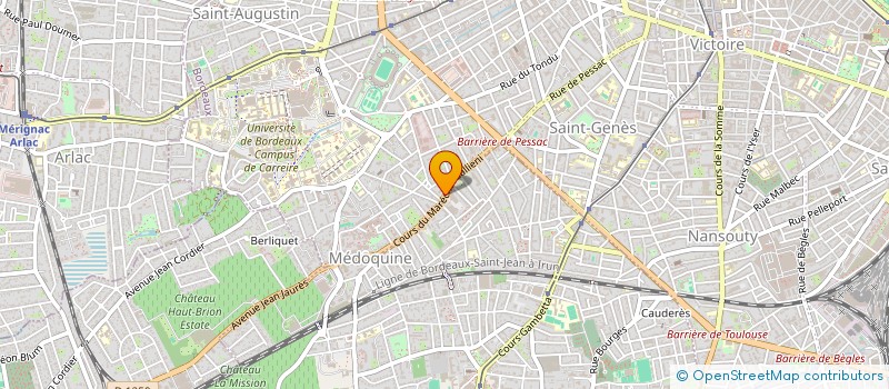 localisation de l'entreprise MONSIEUR PATRICK EHLINGER à BORDEAUX