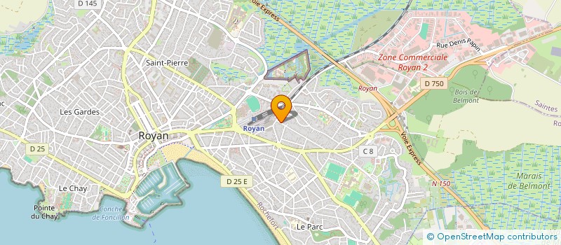 localisation de l'entreprise MONSIEUR PATRICK ELIAS  ROYAN