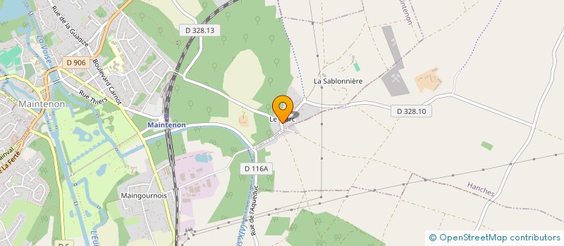 localisation de l'entreprise MONSIEUR PATRICK ELIE à MAINTENON