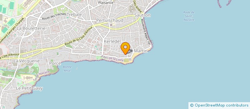 localisation de l'entreprise MONSIEUR PATRICK ELLUL à SAINT-NAZAIRE
