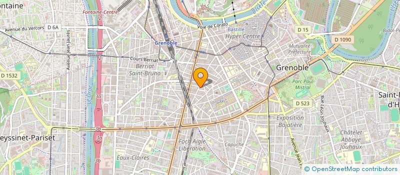 localisation de l'entreprise MONSIEUR PATRICK EMPAIN à GRENOBLE