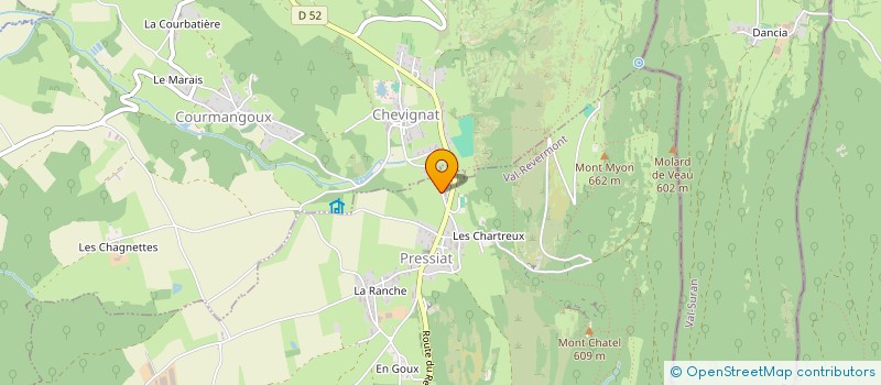 localisation de l'entreprise MONSIEUR PATRICK ENCARNACAO  VAL-REVERMONT