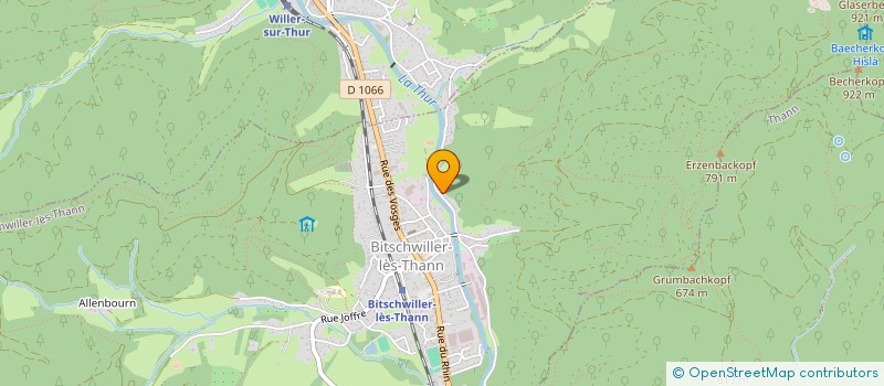 localisation de l'entreprise MONSIEUR PATRICK ENGELS  BITSCHWILLER-LES-THANN