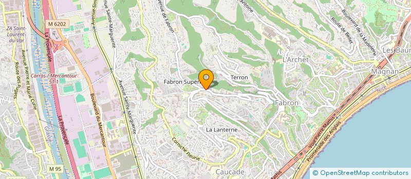localisation de l'entreprise MONSIEUR PATRICK ERNOULT à NICE